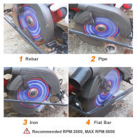 BRSCHNITT Hoja De Sierra De Aleación 1pc Dia165/184mm Para Corte De Acero Rebar Flat Bar Steel Circular Disc De Corte Para Equipo De Renovación - details 2