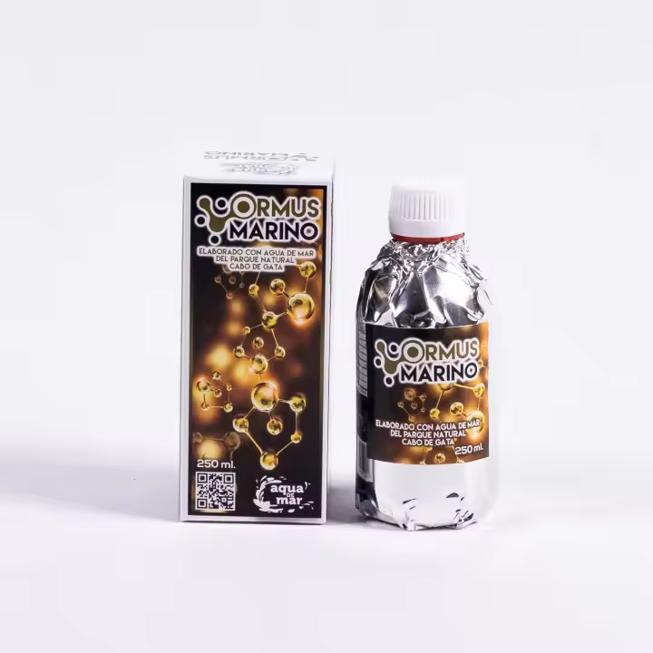 Ormus Marino - Aqua de Mar - 250 Ml - Agua de Mar - Especial para Deportistas - Repone Sales Minerales - 1