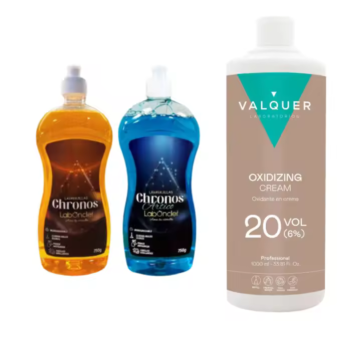 Lavavajillas Chronos de Laboncler Ecojin + Crema Oxigenada – Fórmula Especial para Blanquear Plásticos Amarillentos, Tapas de Inodoro, Cajetines de Lavadora y Más. Potente Eliminador de Óxido en Superficies y Textiles, con Acción Desincrustante - 1
