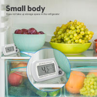 Termómetro Digital Para Nevera Con Gancho Monitor De Temperatura LCD Indicador Antihumedad Para Refrigerador Y Congelador - details 2