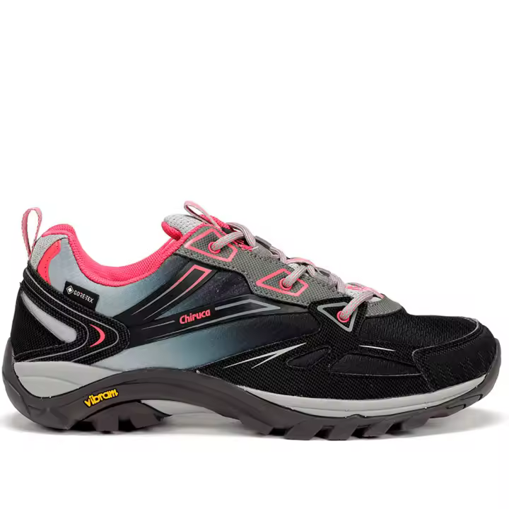 Deportiva Mujer Trekking Chiruca Aruba 03 Gris Negro Rosa 105929  Calzados Chiruca DEPORTES Deportivos trekking MARCAS - 1