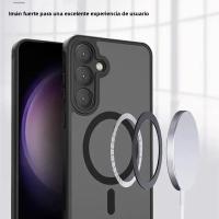 Funda De Lujo Mate Para Samsung Galaxy S25 S24 S23 Ultra S25 plus S24 FE Protectora Antichoque Con Carga Inalámbrica Magsafe - details 1