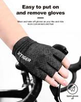 Guantes De Ciclismo X-TIGER Antideslizantes Absorción De Choque MTB Para Hombre Y Mujer Guantes De Bicicleta Para Correr Fitness Montar En Moto - details 21
