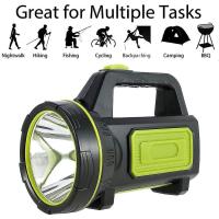El ultra-potente LED interior recargable por USB, 135.000 lúmenos, 6000 mAh de potencia, resistente a Agua, para Emergencias, senderismo, camping y Caza. - details 1