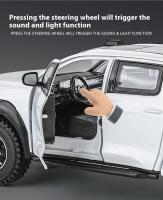 Modelo De Coche De Escala 1:24 Great Wall Motor GWM Cannon POER SUV Todoterreno De Aleación Con Sonido Y Luz Decoración De Interiores Boutique Para Adultos - details 11