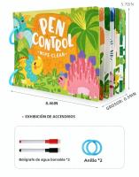 Libro Ocupado Para Bebés Montessori Primer Libro Quieto Juego De Aprendizaje Temprano Para Niños Y Niñas Diseño De Dibujos Animados Reutilizable - details 15