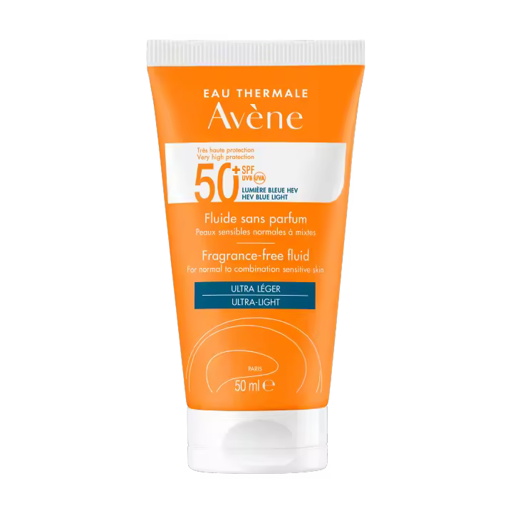 AVENE SPF 50+ FLUIDO MUY ALTA PROTECCION SIN PERFUME  50ml - 1