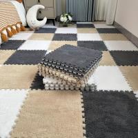 15pcs Azafatas Interlocking De Terciopelo Grueso Para Dormitorio Y Sala De Estar Lavables Aislantes De Sonido Cálidos Para Todas Las Estaciones - details 2