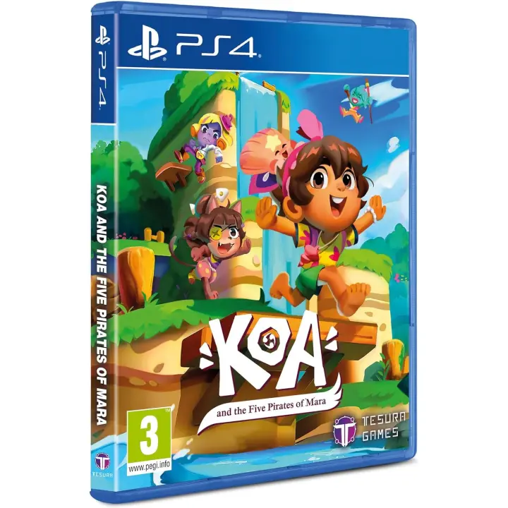 KOA AND THE FIVE PIRATES OF MARA PS4 PAL ESPAÑA NUEVO FISICO ESPAÑOL PRECINTADO    - Videotec - 1