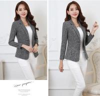 Chaqueta De Negocios Para Mujer Estilo Lady Oficina Elegante Y Ajustada Cierres Únicos Blazer Formal Para Todas Las Estaciones - details 42
