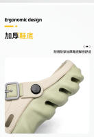 Clogs Verdes Para Hombre 2025 Sandalias De Playa Al Aire Libre Antideslizantes Plataforma Ligera Hueco Saludables Para Jardín - details 5