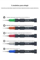 RELIFE RL-726 Destornillador De Precisión 3D Con Diseño Magnético Fuerte Para Reparación De Móviles Y Computadoras Herramienta De Desmontaje - details 7
