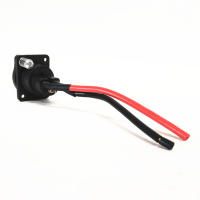 Cargador De Batería Porta 3Pin Conector In-line Jack Socket Para Scooter E-Wheelchair Piezas De Scooter Eléctrico Plástico Y Metal - details 1