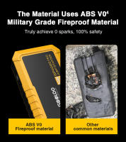 Arrancador de batería de coche multifuncional, bomba de aire de 26800mAh,GOOLOO GP4000 PRO Jump Starter, Power Bank de , Pico de 4000A, Salida de CC de 15V 10A, LED Blanco de 1W, Diesel de 10L - details 13