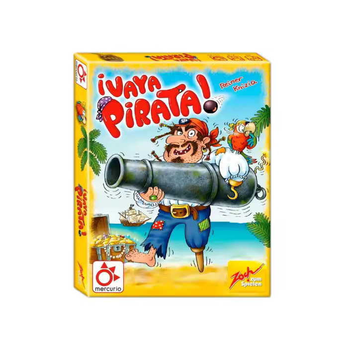 Juego de Cartas Vaya Pirata - Mercurio - Muchos Tesoros - 1