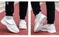 Zapatos De Caminar Para Mujer En Invierno Con Anchos Y Pies Enflados Ortopédicos Ajustables Confortables Diabéticos Con Cierre Hook & Loop Material De Suela De Goma - details 8