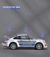 Porsche 964 Carrera RS 911 De 1:24 En Aleación Con Sonido Y Luz Vehículo Diecast Para Niños Regalos Con Retroceso Pullback - details 5
