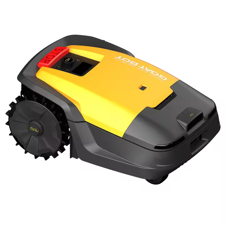 Cortacésped Robótico Goat Bot Unicut H1, cobertura de área grande 1500 m², RTK+VSLAM para mapeo preciso, ancho de corte 24 cm, velocidad rápida 0.45 m/s, capacidad de escalada en pendientes 45°, evitación de obstáculos impulsada por IA, impermeable IPX6 - 1