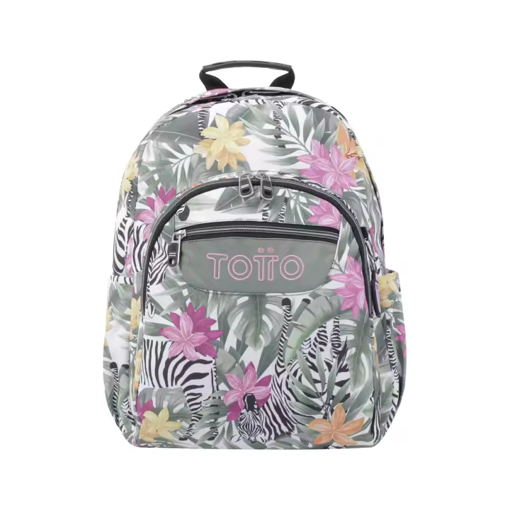 Totto Mochila escolar Acuarela -Dimensiones:33 x 44 x 14 cm-Material: Poliester - 1