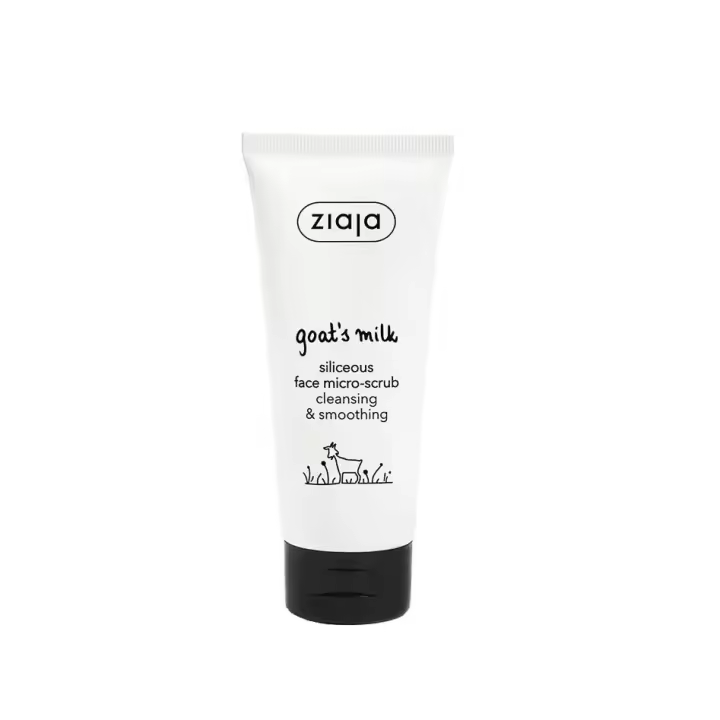 ZIAJA Leche de Cabra Microexfoliante Facial 75ml – Exfoliación Suave con Sílice para Piel Renovada - 1
