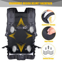 Mochila De Motocicleta Impermeable 26L Bolsa De Viaje Para Ciclismo Almacenamiento De Casco De Senderismo Rucksack Negro - details 6