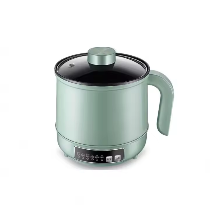 Máquina De Cocina Eléctrica Multifuncional 1.7L Capacidad Single/Double Layer Hot Pot Mini Olla Eléctrica Inteligente Con Sello Antideslizante - 1