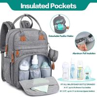 Mochila de maternidad, Mochilas Pañaleras con Ganchos para Carro, Bolsa Pañales Maternidad para Mama - details 9