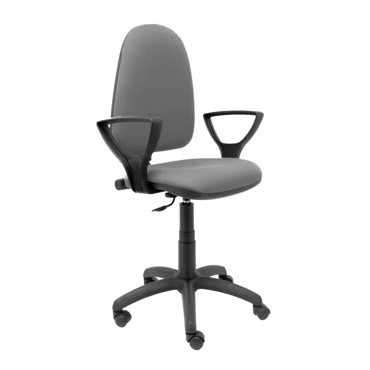 Piqueras Y Crespo Silla de Oficina Ergonómica BALI Gris con Brazos Regulable en Altura - 1