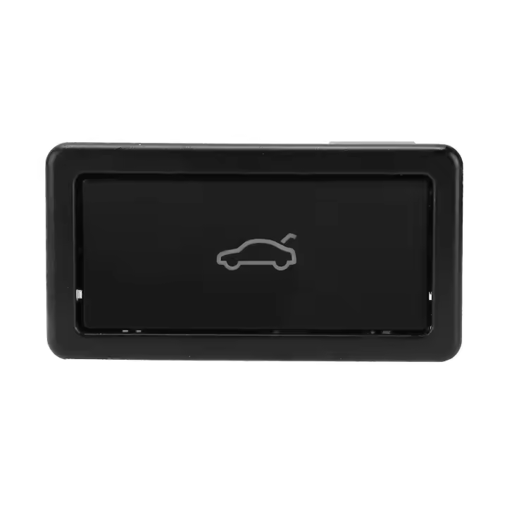 Botón del interruptor del tronco de la puerta trasera 3 D0959831D ABS reemplazo negro para A4 A6 A7 A8 - 1
