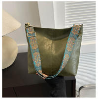 Bolso De Hombro Bohemio De Gran Capacidad Bolso De Mano Moda Para Mujer Bolsa Cruzada Casual Con Línea De Nylon - details 25
