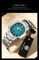 Reloj De Pulsera Para Hombre PAAZOMU Lujo Resistente Al Agua Con Luminosidad Cronógrafo Acero Inoxidable Cuarzo Reloj Hombre - details 5