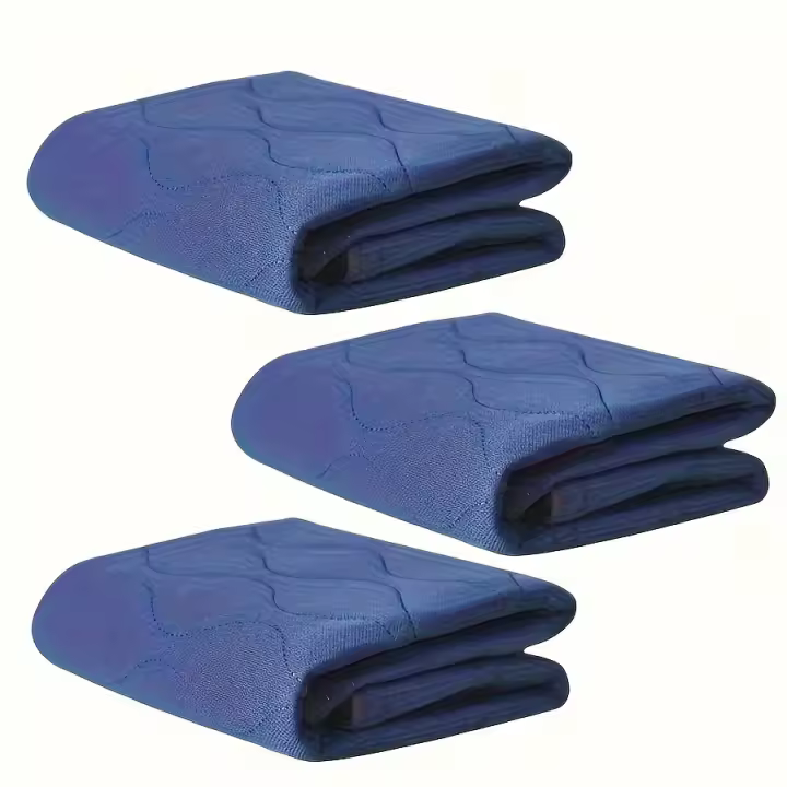Almohadillas De Cama Inodoro Reutilizables Impermeables Y Absorbentes Pesadas Para Protección Contra Incontinencia Pedazos De Seda Y Matraces - 1