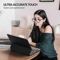 Estuche Teclado Mágico Para Samsung Galaxy Tab S9+/S8+/S8 Plus/S7 FE/S7 plus De 12.4 Pulgadas Con Trackpad Multitáctil Y Retroiluminado Compatible Con Varias Versiones Del Tablero - details 6