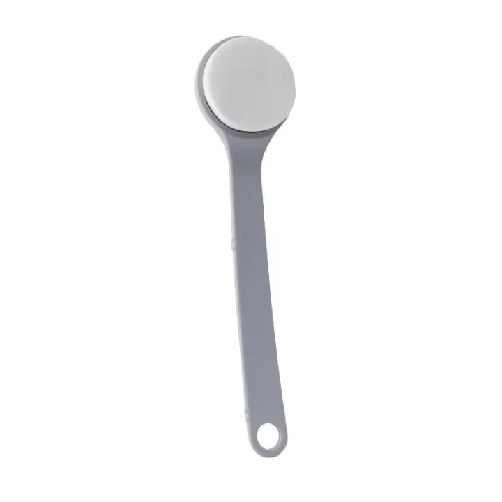Cepillo De Ducha Con Manija Larga Multi-Función Aplicador De Loción Y Solvente Para Cuerpo Herramienta De Limpieza Corporal - 1