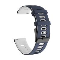 Correa De Silicona De Doble Color 22mm Para Reloj Amazfit GTR 4 3 2 Pulsera De Larga Duración Con Cierre Rápido Compatible Con Relojes De 47mm - details 6