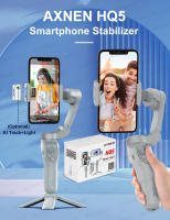 AXNEN HQ5 Stabilizador Gimbal De 3 Ejes Para Teléfono Móvil Antisucción Con Opción De Rastreo AI Para iPhone Y Android - details 0