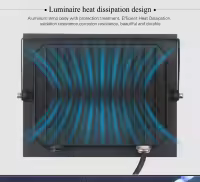 Proyector De Luz Fuente De Iluminación Exterior IP66 Impermeable Con Control Remoto 30W 50W 100W Luz De Calle LED RGB Para Exterior - details 4