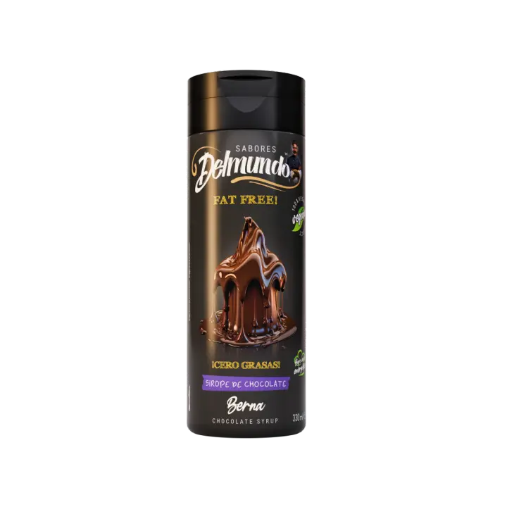 Sirope de Chocolate | Sin grasas ni azúcares | Sabores del Mundo | 350gr - 1