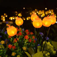 Lámpara de césped solar para exteriores de Halloween, nueva lámpara de calabaza para jardín, hogar, 2024, que se ilumina automáticamente en la oscuridad. - details 3