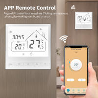 Termostato Inteligente WiFi Tuya Para Calefacción Eléctrica Y Agua/Gas Compatible Con Alexa Y Google Home Controlador Digital De Temperatura - details 1