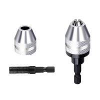 Adaptador De Destornillador Sin Llave 1/4'' Hexagonal Para Perforadora Y Impacto Convertidor Rápido De Broca Herramienta De Cobalto Acero Alimentos Uso En Madera - details 7
