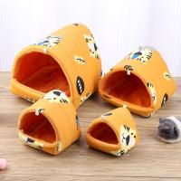 Cama De Hamster Cómoda Para Pequeños Animales Algodón Suave Nido Caliente Para Conejo Surtidor Rata De Sapo Mini Jaula Incluida Medidas S/M/L/XL - details 9