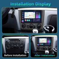 Podofo Radio de coche Android 2 Din para BMW 1 Series 2008 2009 2010 2011 2012 Carplay 8+128GB AI Voice WIFI+4G DSP GPS Navegación Multimedia Reproductor de Video - details 1