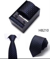 Juego De Pañuelos De Boda Mix Colors 2023 Estilo Nuevo Regalo Para Hombre Azul Paisley Talla Unica Caja De Corbata - details 9