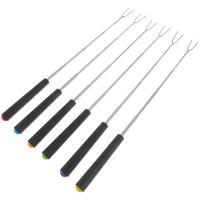 Cucharas De Tostado Telescopio Para Barbacoa Pollo Marshmallow Palillos De Asado Telescopio BBQ Herramientas De Cocina U-Shaped - details 3