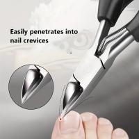 Tijeras De Uñas Profesionales Cortador De Uñas Acero Inoxidable Herramientas De Pedicura Para Cuidado De Las Manos Y Pies - details 2