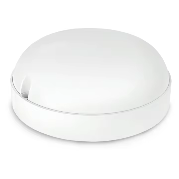 APLIQUE LED REDONDO EXTERIOR MATEL SENSOR 12W BRANCO FRIA - 1