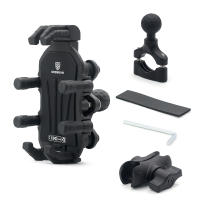 Soporte De Teléfono Móvil Para Motocicleta Con Amortiguador De Vibración Soporte De Rotación Ajustable Para Motorbike Ball Head Mount - details 40
