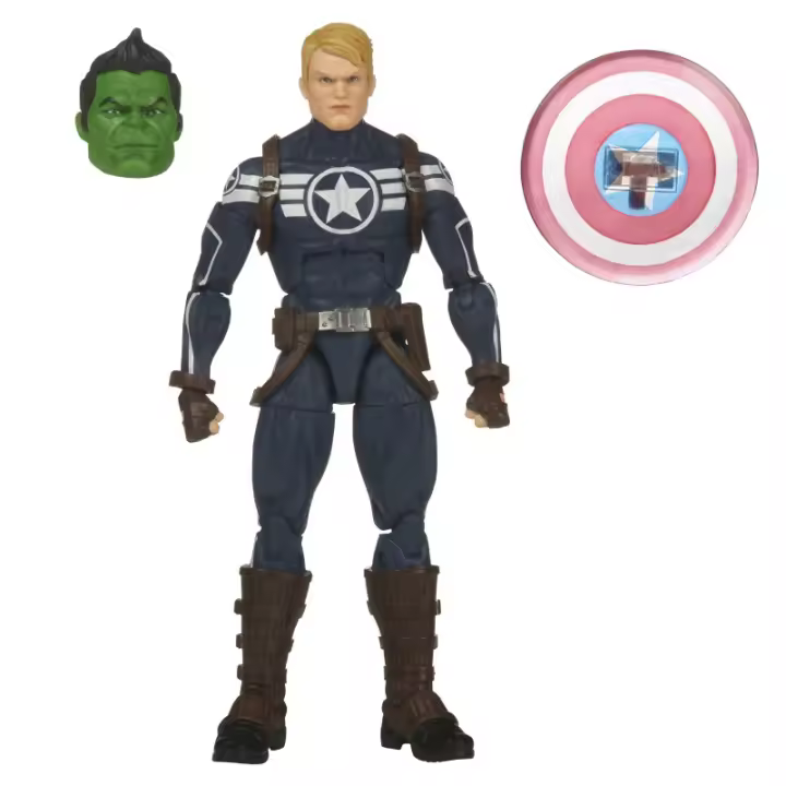 Figura hasbro marvel legends series comandante rogers - 1