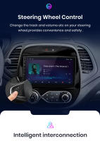 Junsun Radio Coche para Renault Kaptur Captur 2016 2017 2018 2019 AI Voice 2 din Pantalla Coche Android Auto Multimedia Navegación GPS Auto radio - details 13